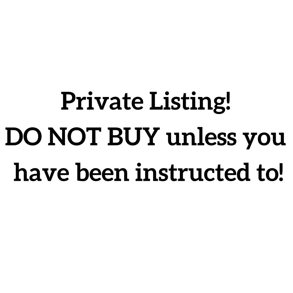 Private Listing for Buyer