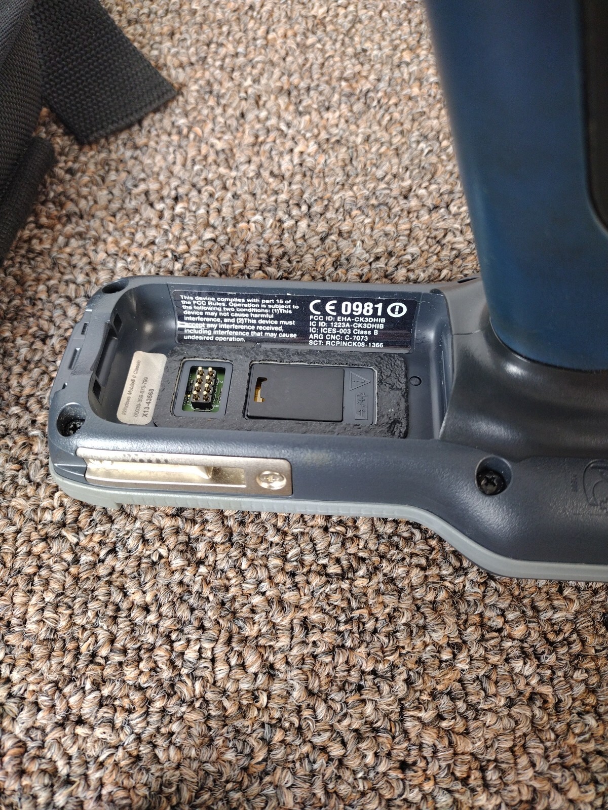 Intermec CK3A Windows Barcode Scanner w/ Battery