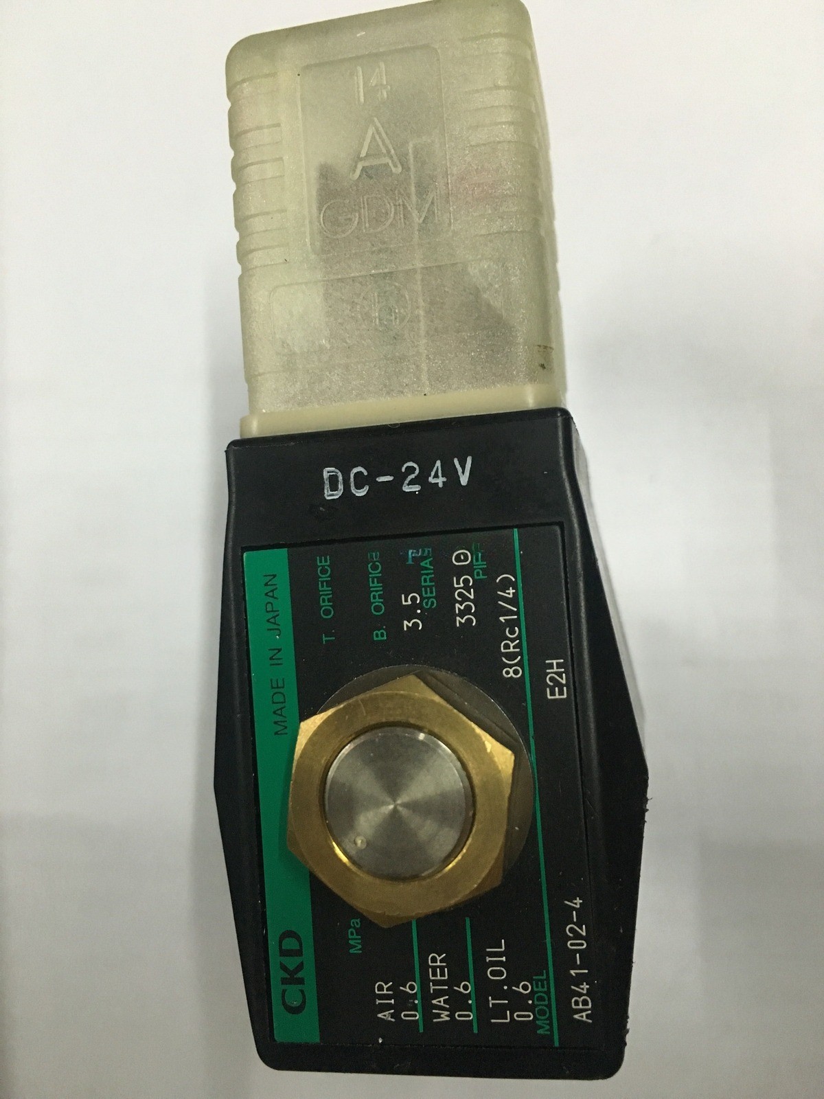 For new stainless steel solenoid valve AB41-02-4-E2H