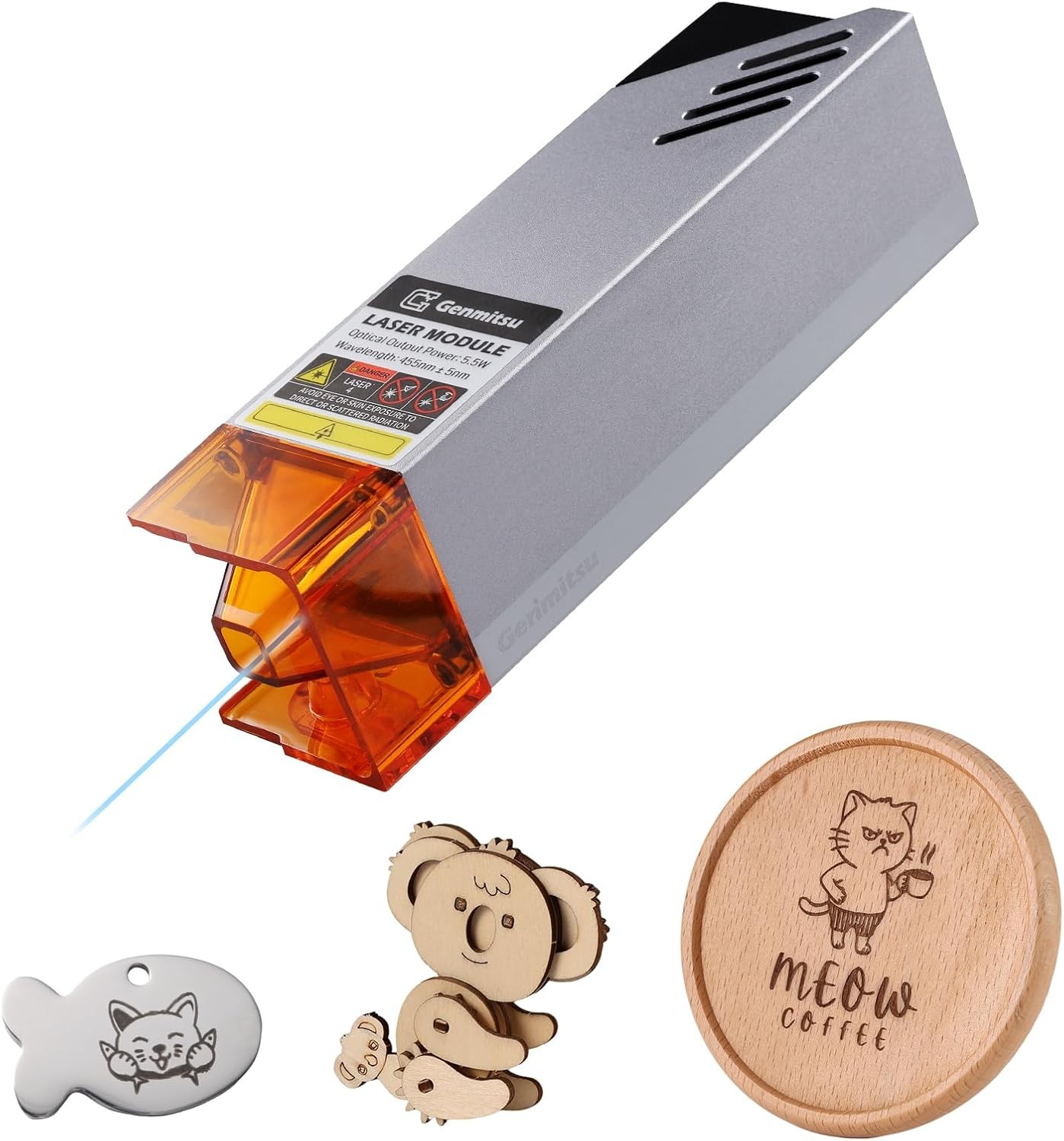 Genmitsu 5W Laser Module, 450nm for Cubiko 3018 PRO/PROVer 3020-PRO MAX