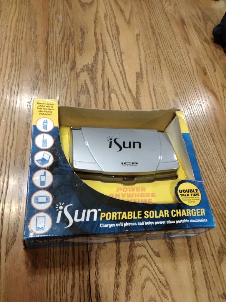 ISun Portable Solar Charger By ICP Global Technology