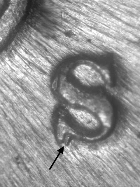 1943-S WRPM-010 S/S Tilted BU Uncirculated Steel Lincoln Cent   SUPER RARE!#3