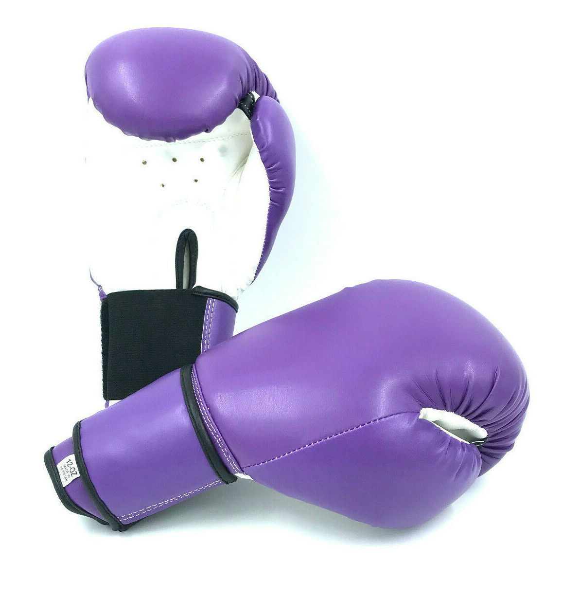 Premium Purple Boxing Gloves - Durable Leather Training Gloves for Men & Women