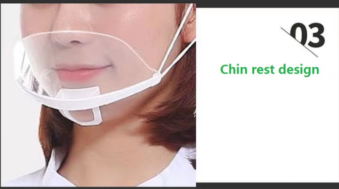 10-Pack Ultra Clear Protective Full Face Masks