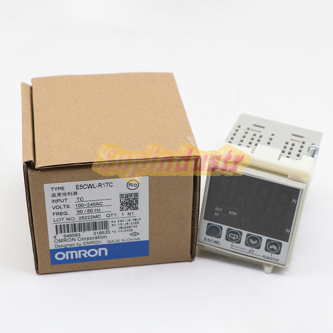 Omron-E5CWL-R1TC 100-240VAC Temperature Controller.1Pcs New Genuine