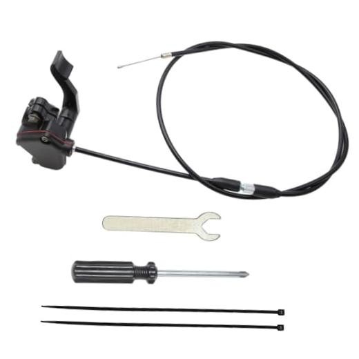 7/8" 22mm Thumb Throttle Cable Handle Assembly 50cc 70cc 90cc 110cc 125cc