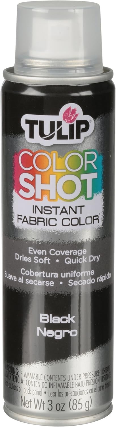 Tulip ColorShot Instant Fabric Color 3oz. Black