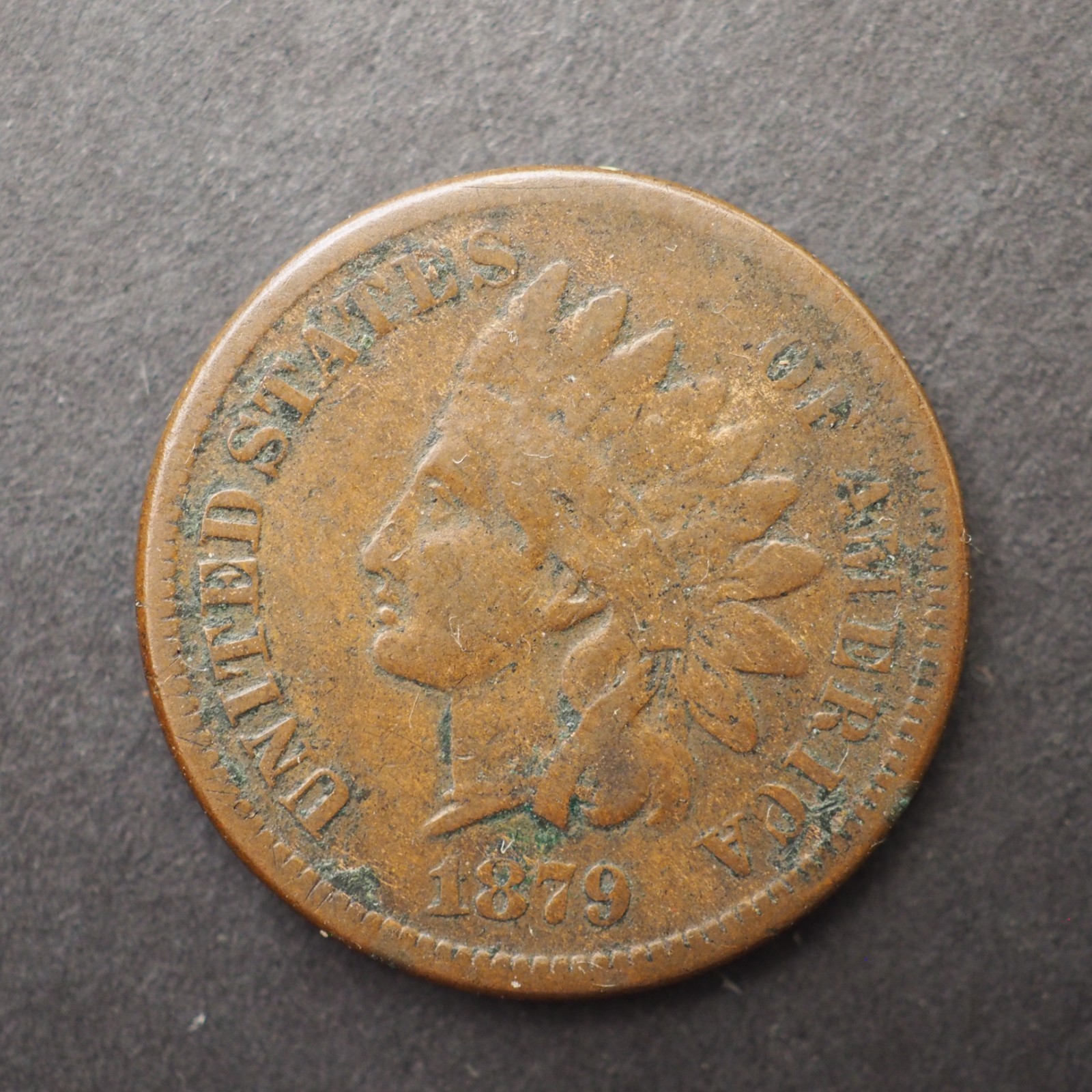 1879 INDIAN HEAD CENT  - FREE SHIPPING! C4579