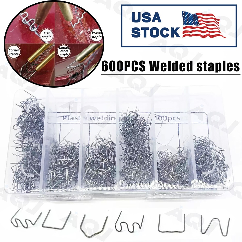 600Pcs Bumper Clips Retainer Auto Car Rivets Fastener Fender Push Pin Trim