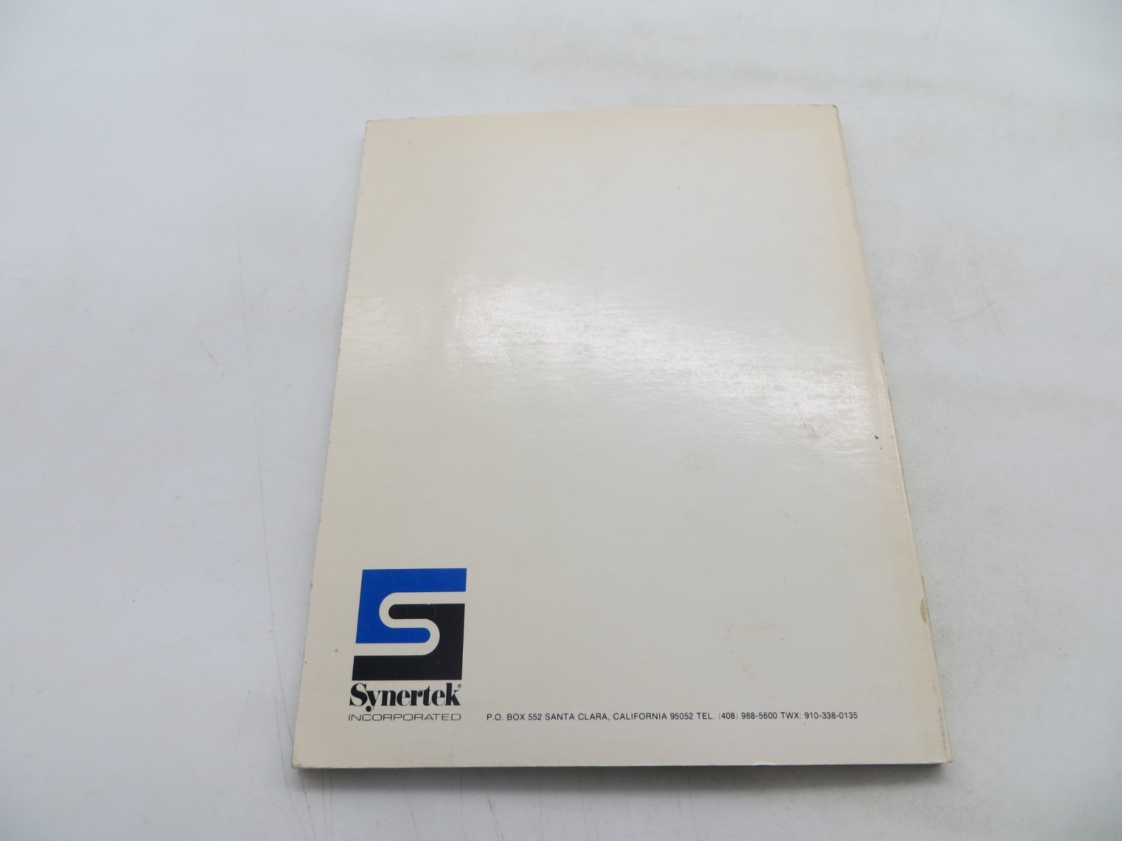 1978 SYNERTEK INCORPORATED HARDWARE MANUAL vintage computer technology reference
