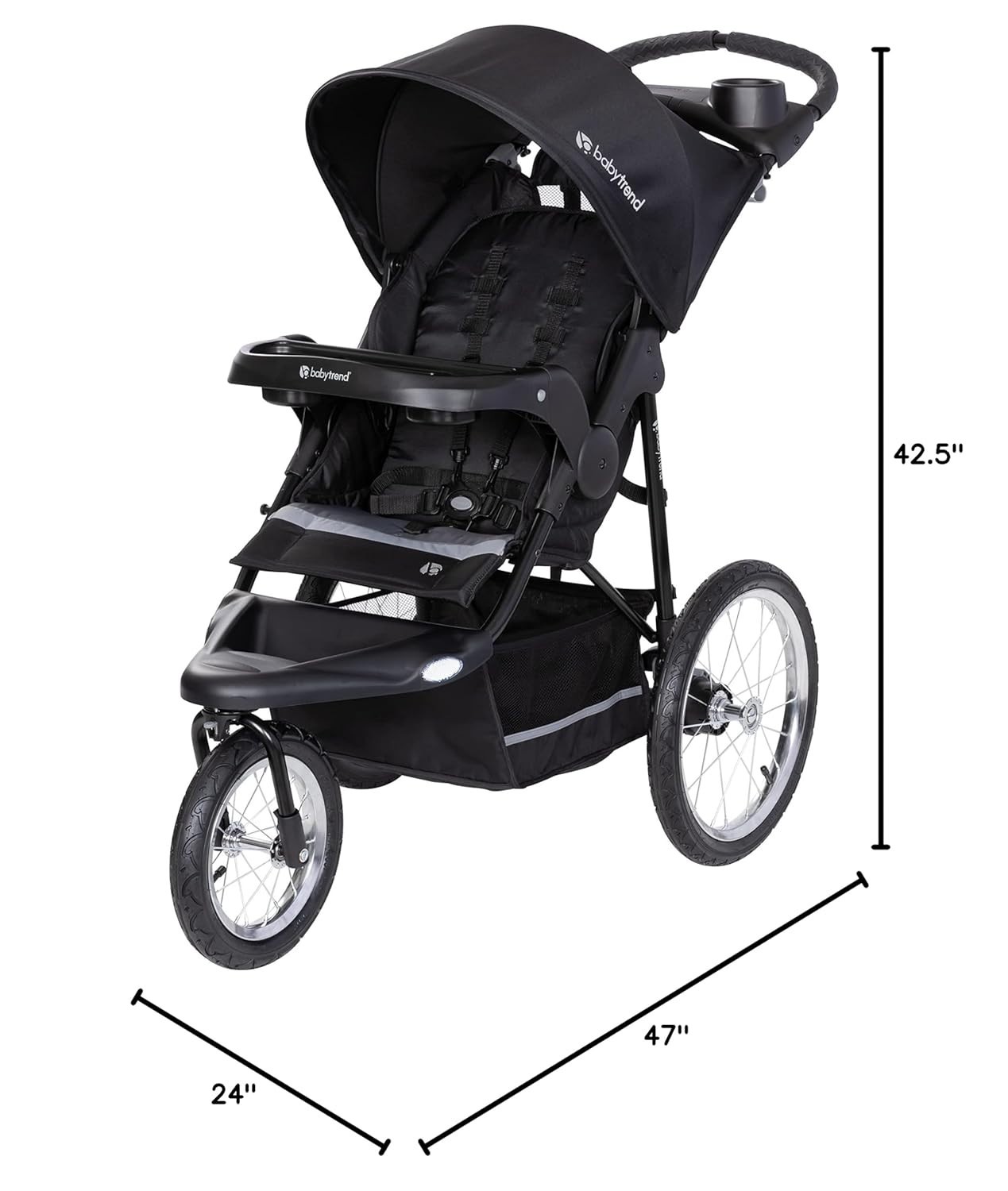 Expedition Jogger, Dash Black