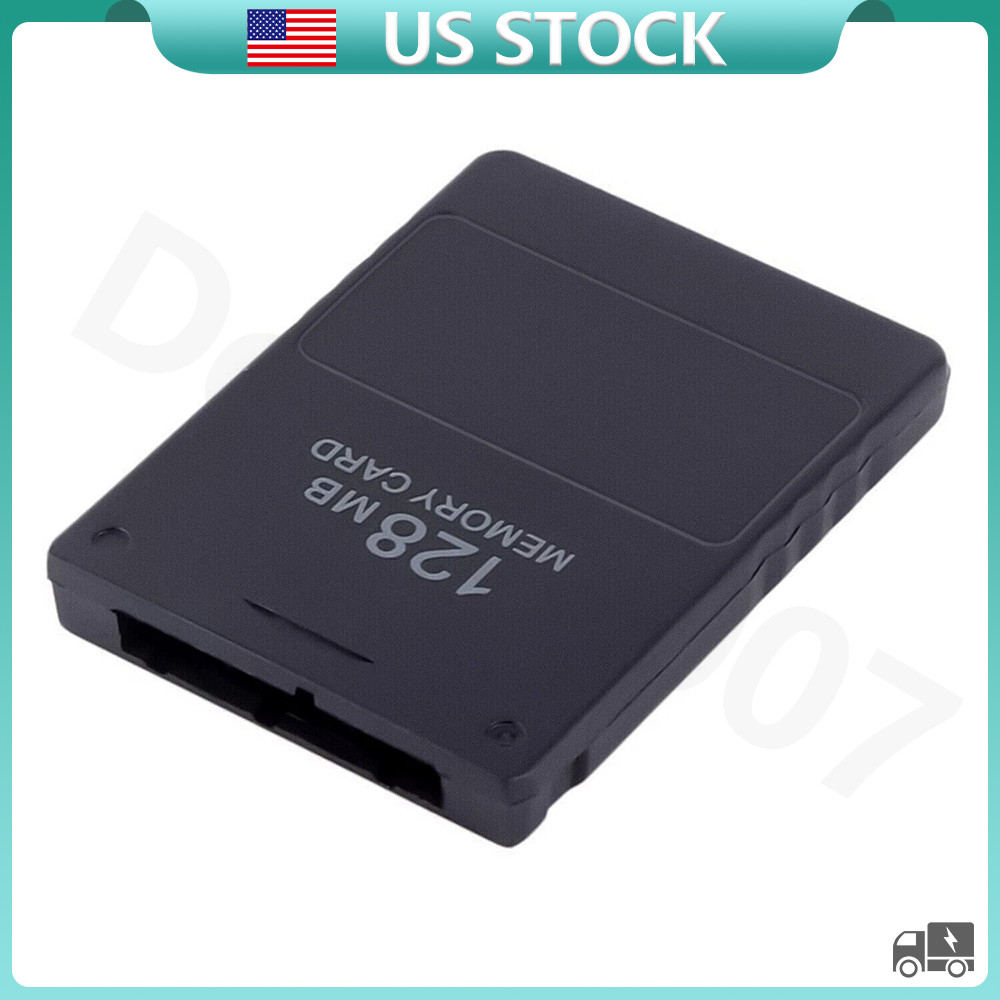 128MB Megabyte Memory Card For Sony PlayStation 2 PS2 Slim Game Console