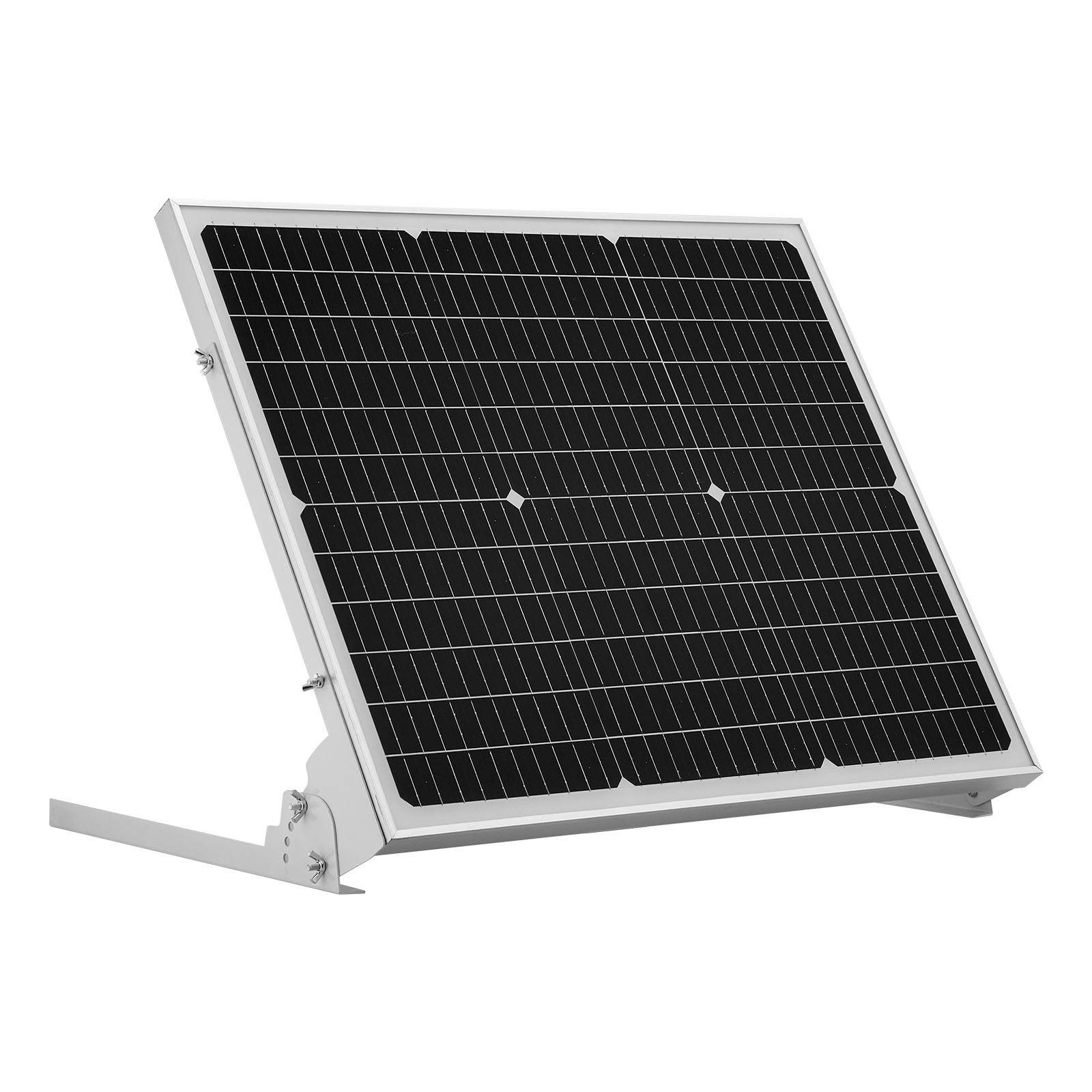 VEVOR Solar Battery Trickle Charger Kit 50W 12V with Upgraded MPPT Controller