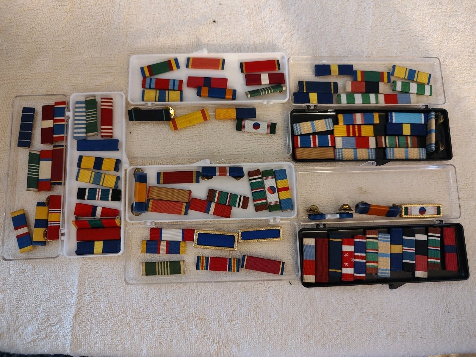 Huge Lot of Military Ribbon Bars *AS IS* 070826 #5