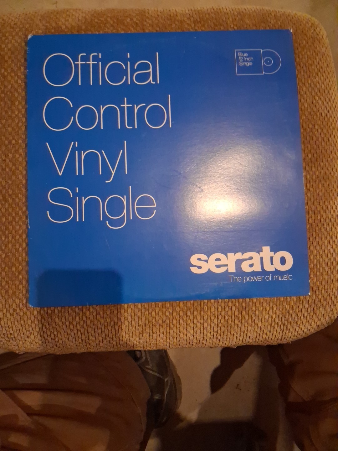 Serato Official Control Vinyl Blue 12 Inch Single Tested
