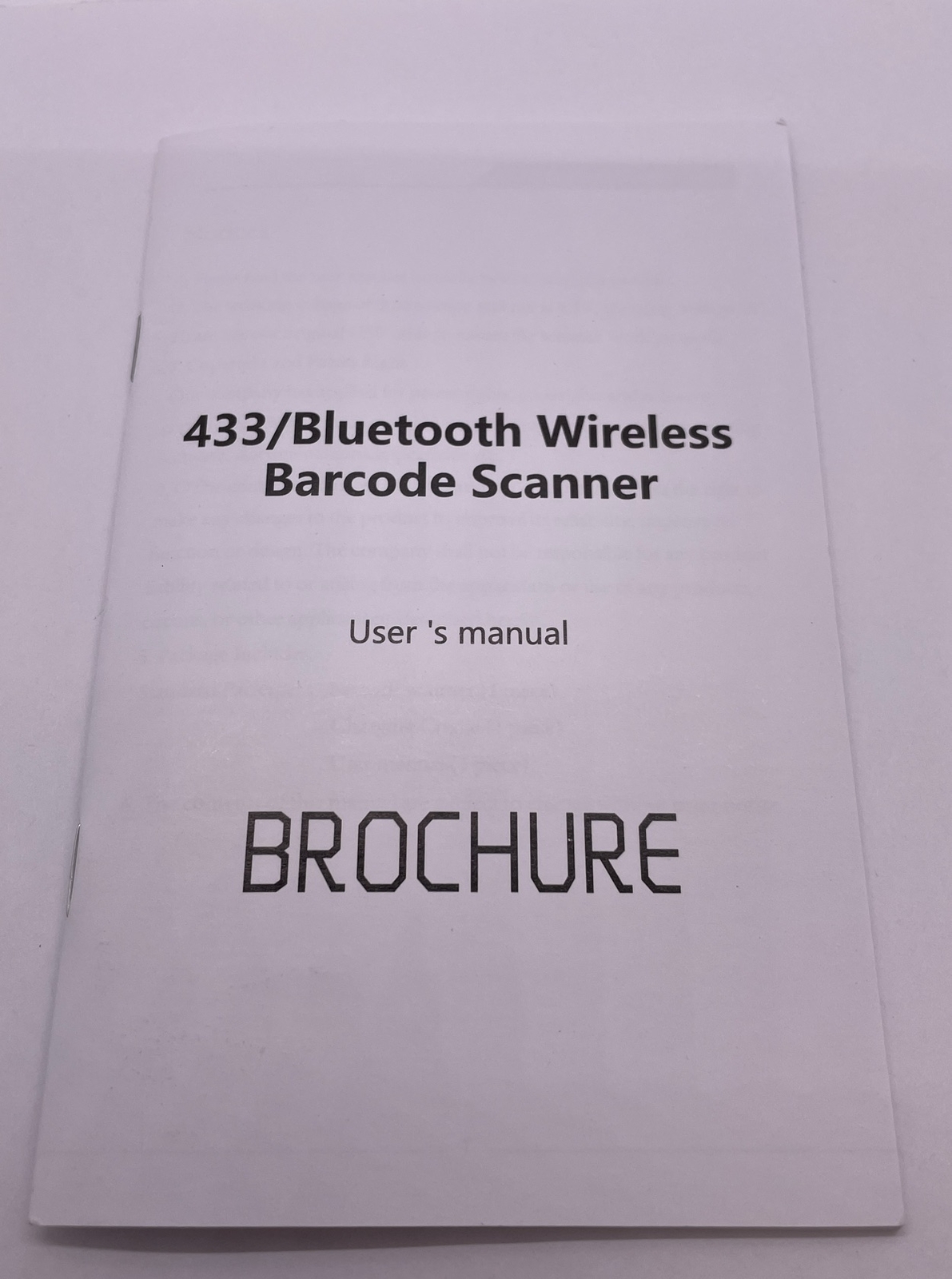 Alacrity MJ-2020DB Industrial Barcode Scanner & Cradle Wireless Bluetooth