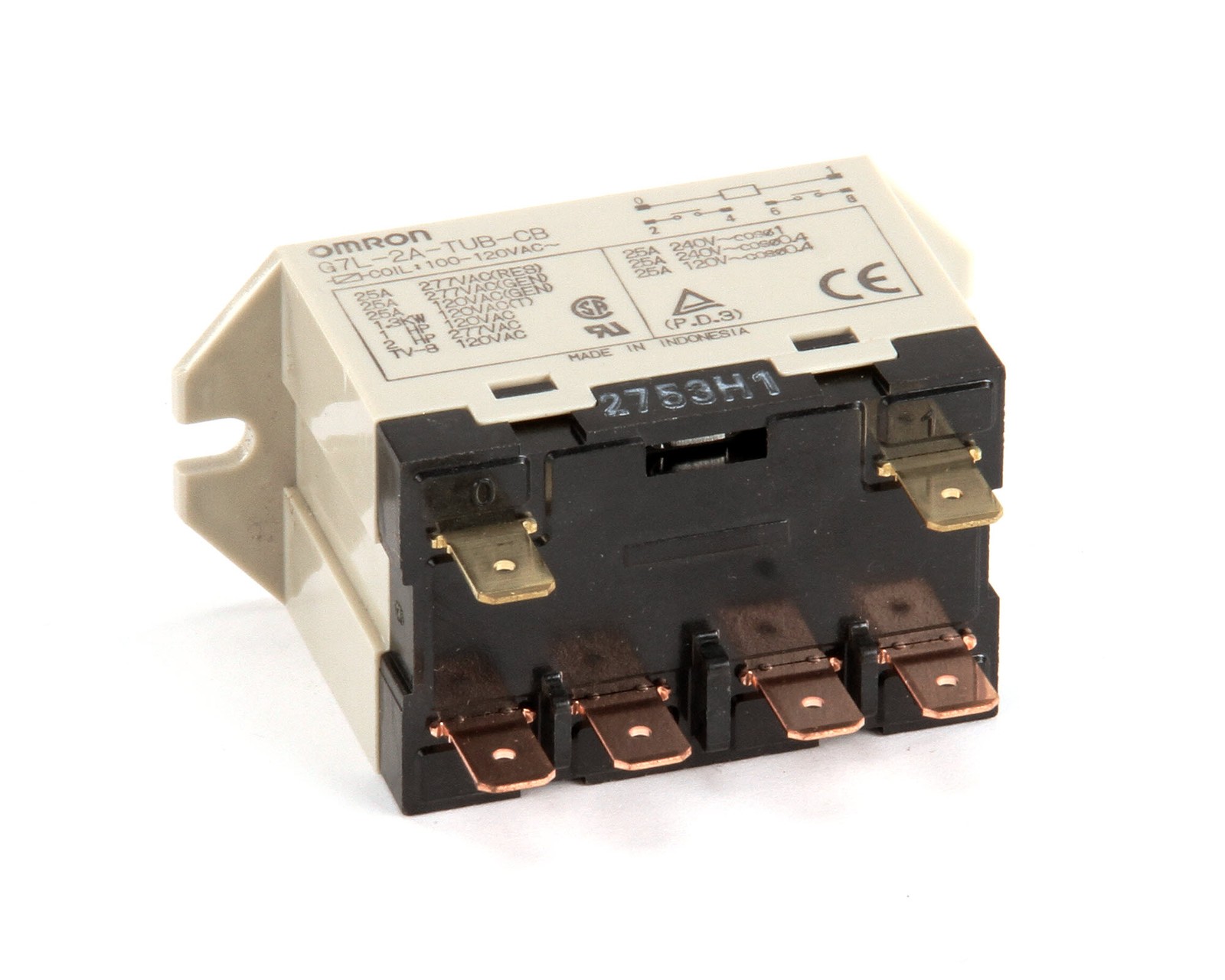 Stero Dishwasher Relay Stac 2P No 120V P47-2672 - Free Shipping + Geniune OEM