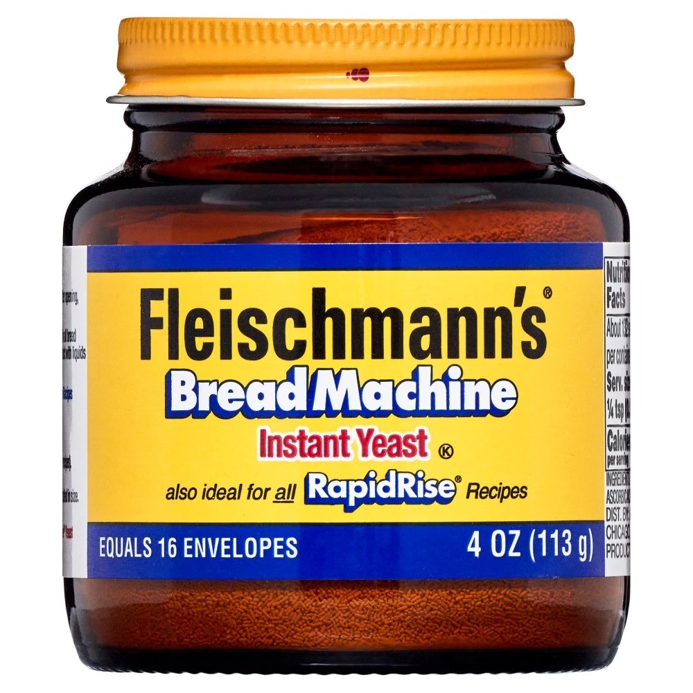 Classic Bread Machine Instant Yeast 4 oz Jar.