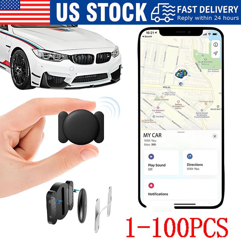 GPS Tracker for Vehicles Car Tracking Device,Mini Hidden for iPhone Android LOT