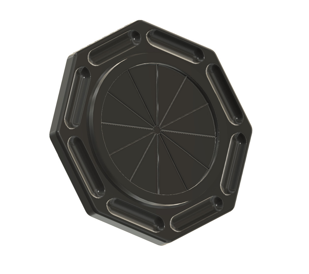at4 M136 demilled front muzzle only Black non painted 3d printed prop