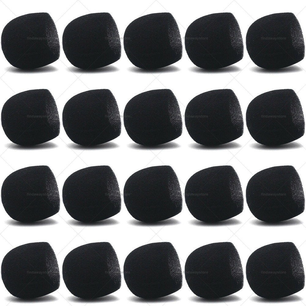 20pcs Replacement Microphone Grille Windscreen Inner Foam for Shure sm58 beta58