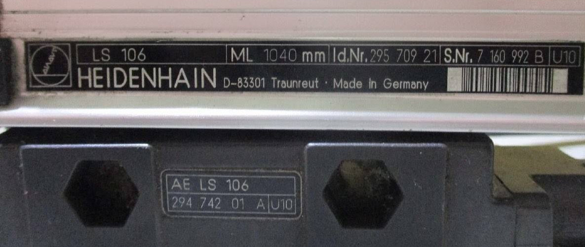 HEIDENHAIN LS 106 linear Encoder ML 1040mm AE LS 106 Scanning Unit Set