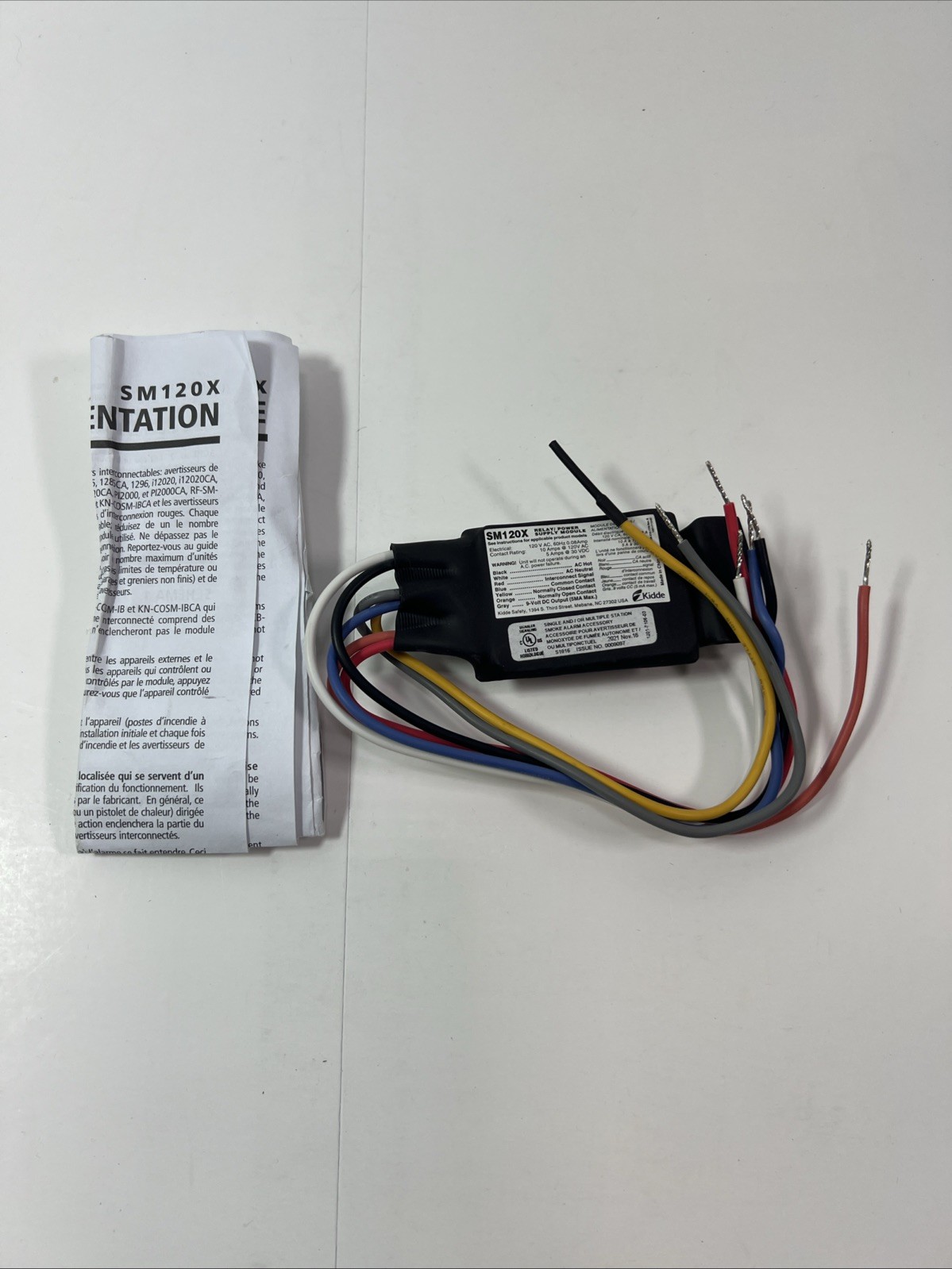 NEW Kidde SM120X  Smoke Alarm Relay Module BK06