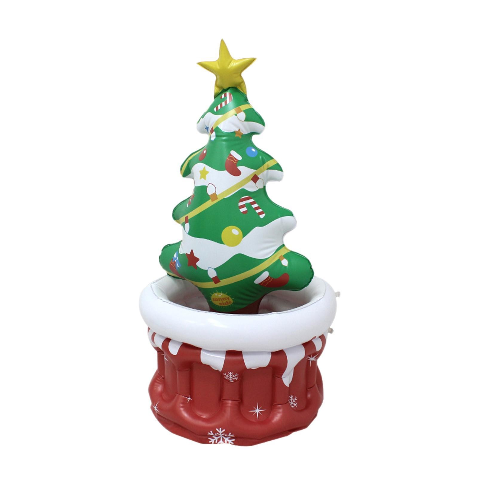 Inflatable Cooler Container Christmas Decoration Beverage Drinking Cooler for