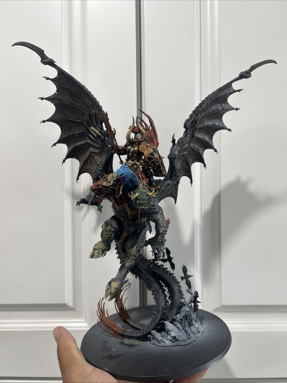 Archaon Everchosen Warhammer Age of Sigmar Fully Painted