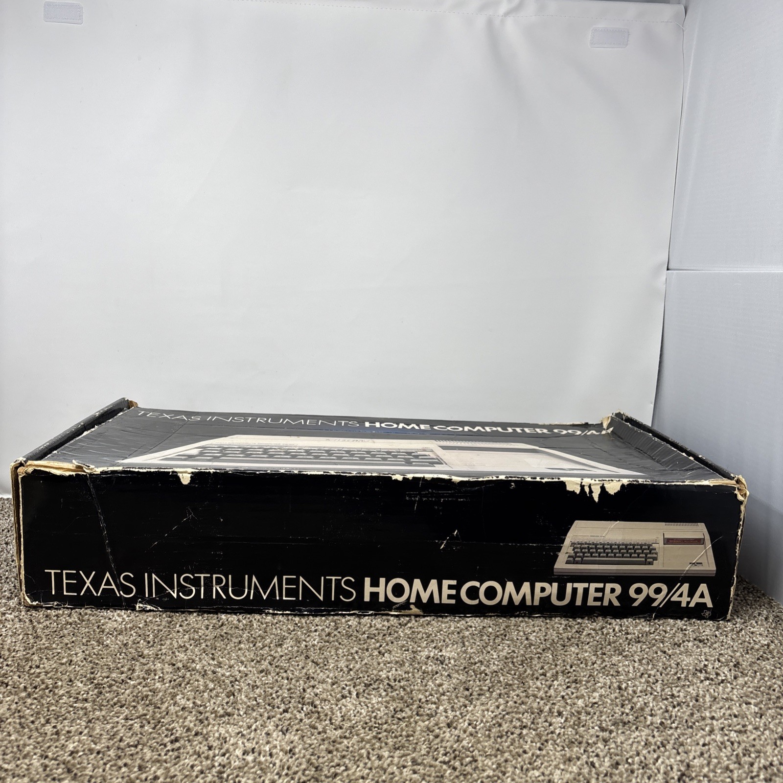 Texas Instruments TI-99/4A Home Computer In Box TESTED W Cables And Games