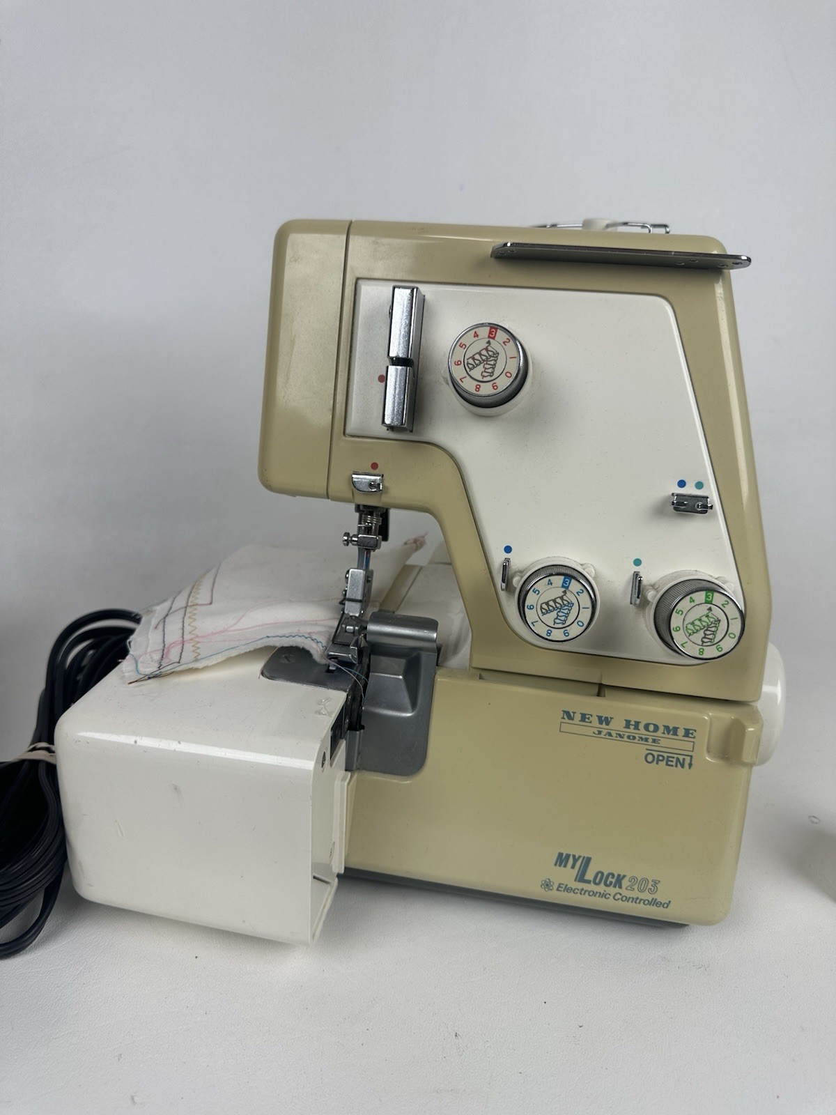 Janome New Home MyLock 203 Serger Sewing Machine