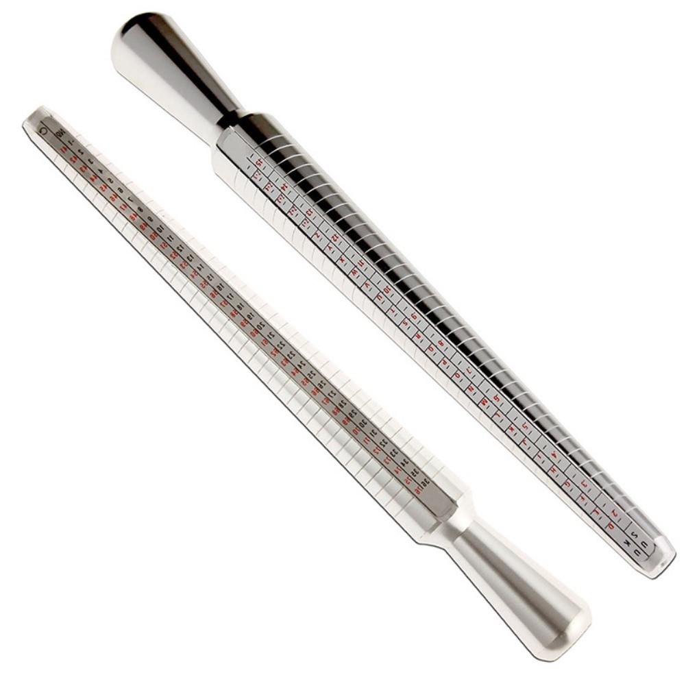 Jewelry Making Ring Mandrel Aluminum Alloy Solid Construction Hammerable
