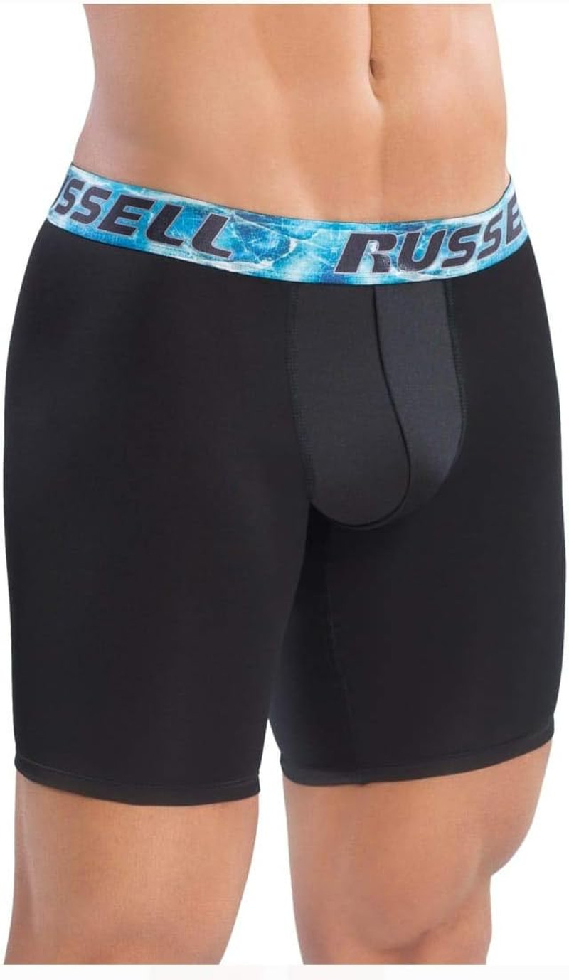 Russell Performance Coolforce Boxer Briefs Long Leg 2 Pack XL
