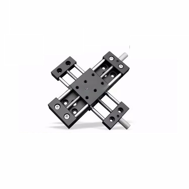 CNC XY axis Precision manual sliding table DXY40-50 Slide screw guide rail