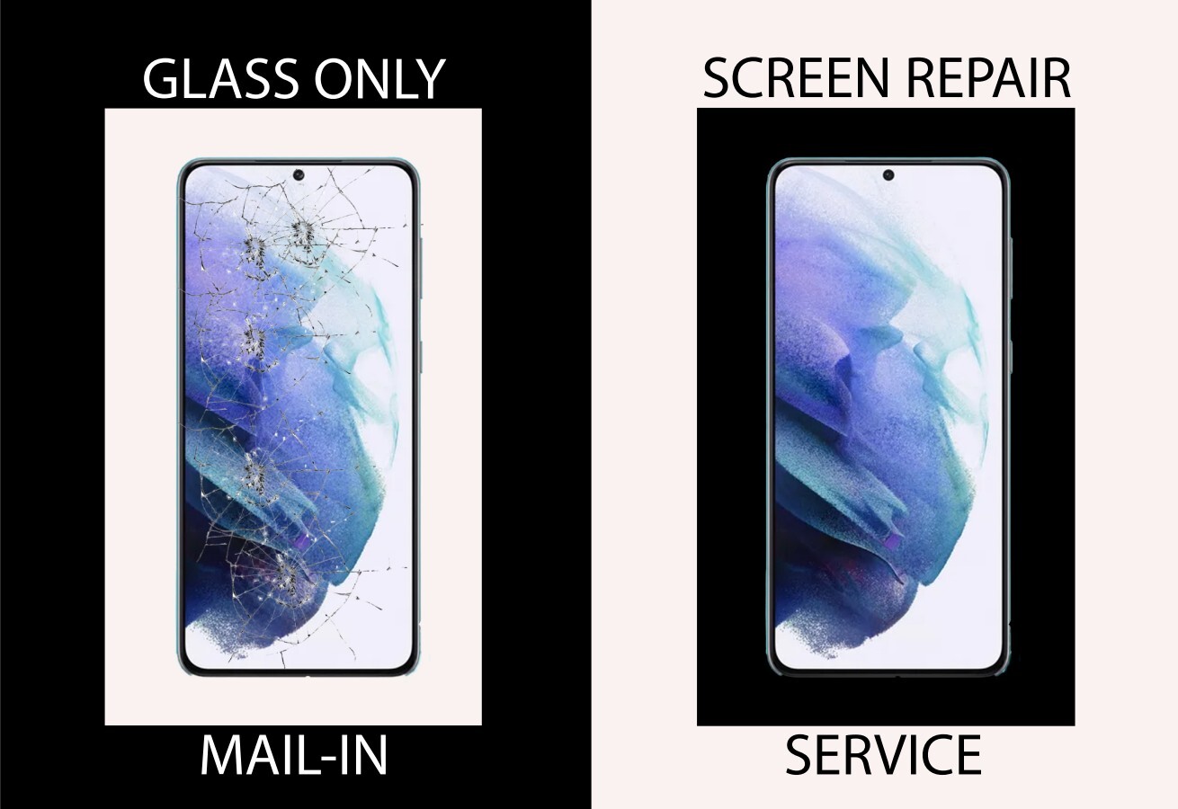 Samsung s20fe Screen Repair Service - Cracked Glass Replacement Refurbish