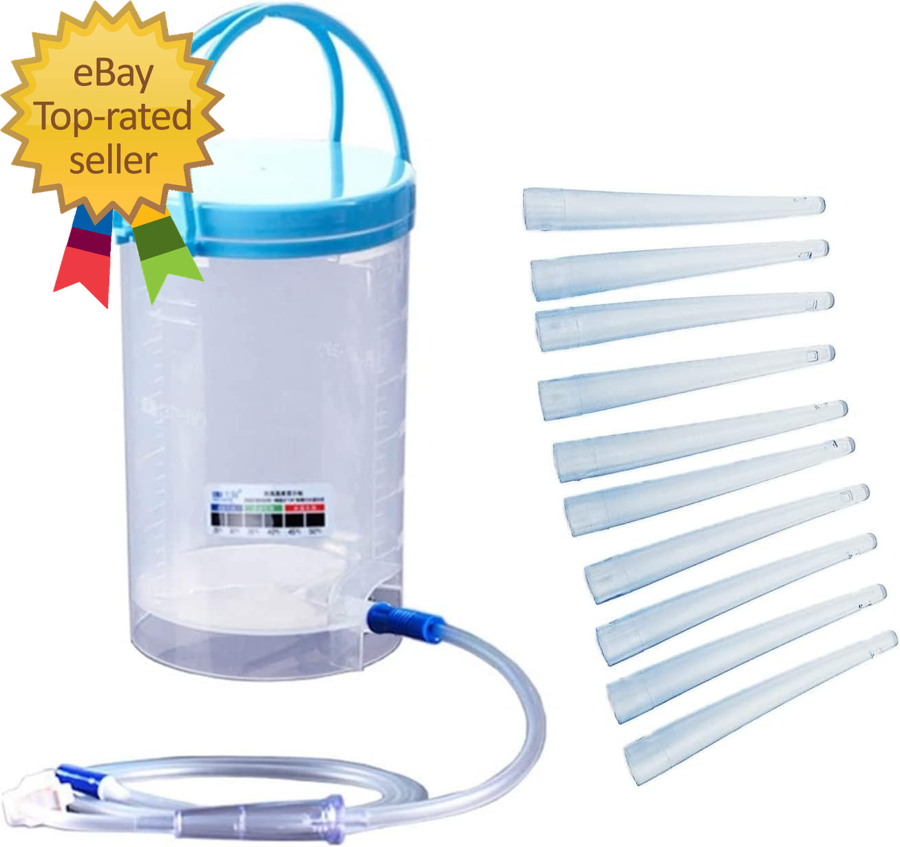 Reusable Enema Kit  Complete Home Colonic Irrigation Kit 1200Ml Coffee Enema
