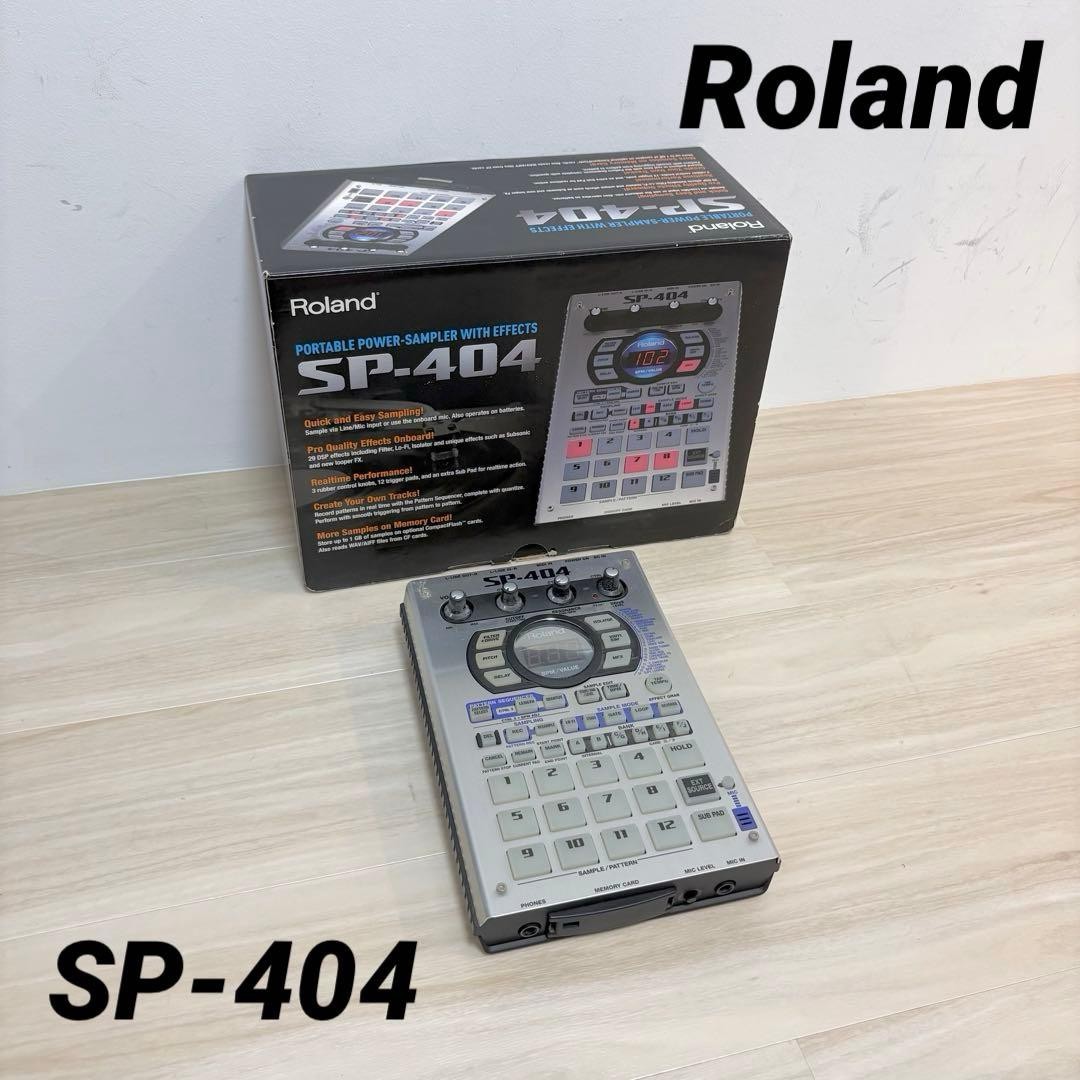 Roland SP-404SX Compact Linear Wave Sampler DJ Beat Maker Tested Japan