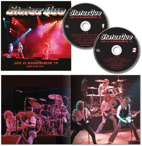 Status Quo - Live In Hammersmith 79 - Deluxe Gatefold 2CD Set [New CD] Gatefold