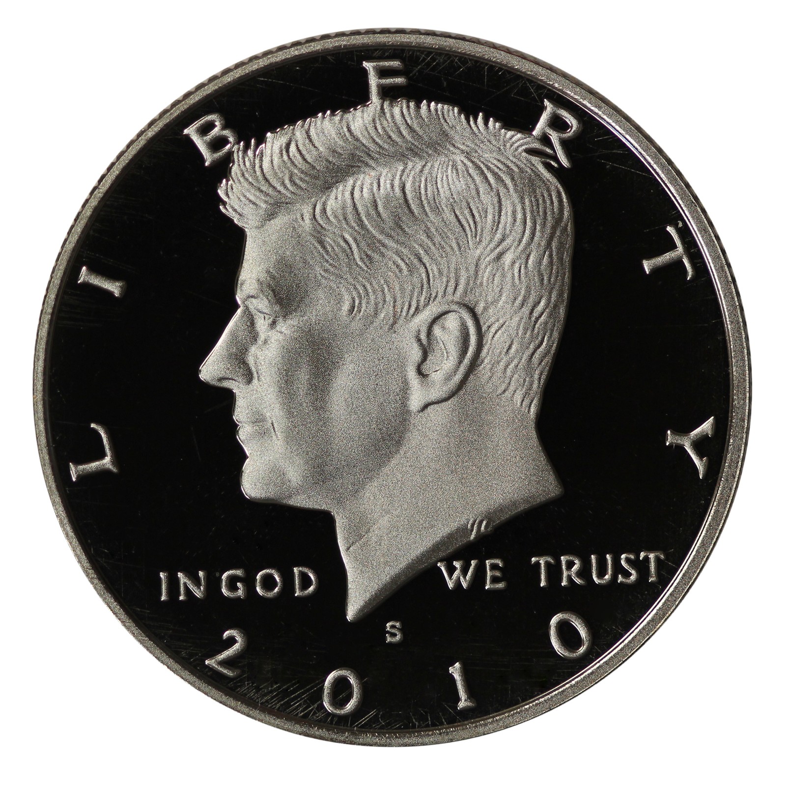 2010 S Kennedy Half Dollar Gem DCAM Proof CN-Clad