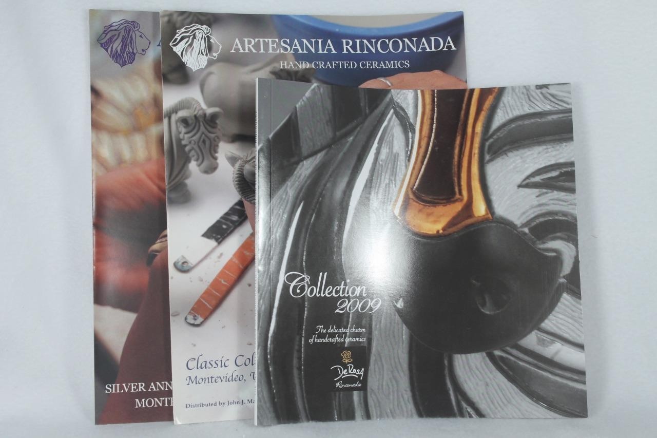 DeRosa Rinconada Catalog & 2 Pamphlets -Set of Three All NEW & Retired