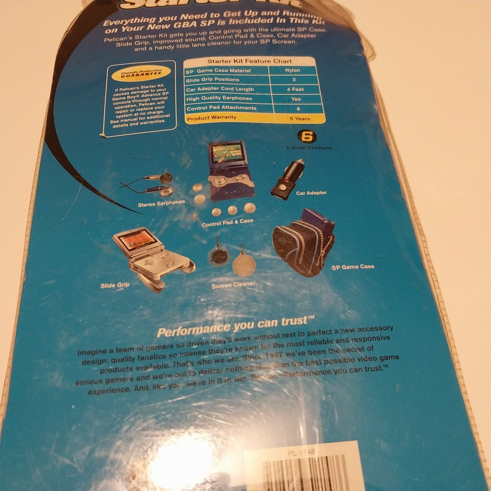 Gameboy SP starter kit from pelican