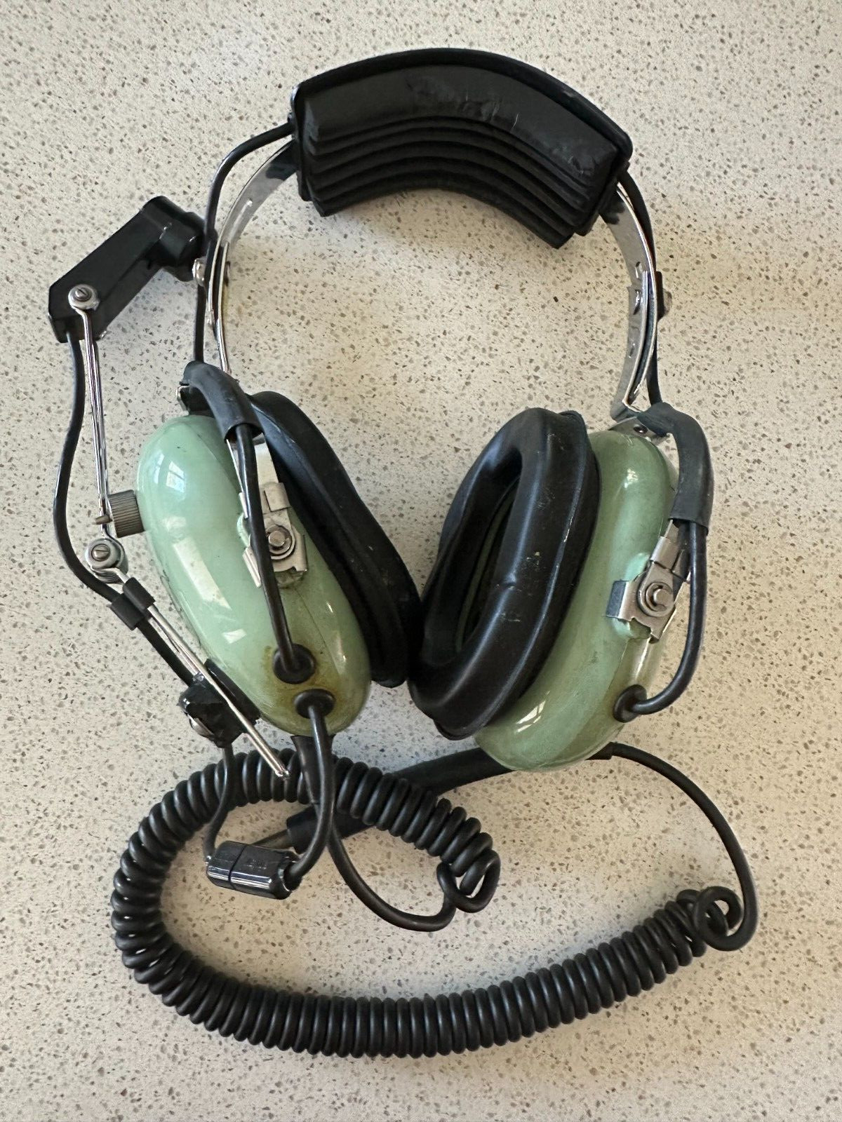 David Clark 12304G-05 Model H3332 Aircraft De-ice Bucket Operator  Boom Headset
