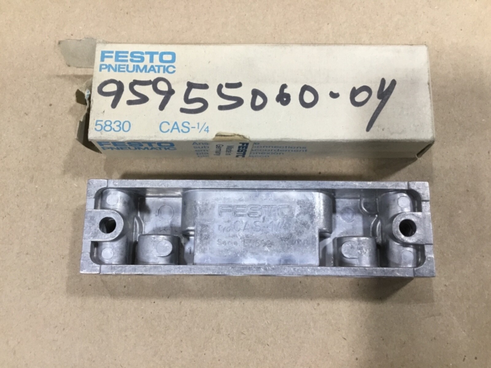 FESTO CAS-1/4 Manifold Series E 602 #28G30RM