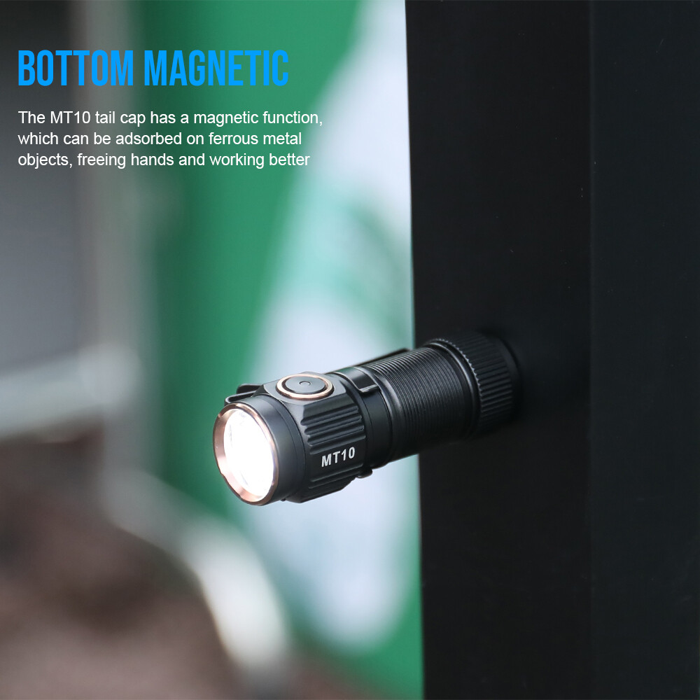 TrustFire 1000 Lumen Flashlight EDC Flashlight Rechargeable  5 Mode（MT10）