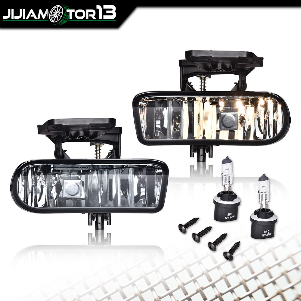 Smoke Bumper Fog Lights Driving Lamps Fit For 2000-2006 Chevy Suburban Tahoe JJ