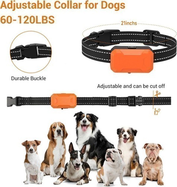 985 FT Wireless Remote Dog Collar Shock Training Rechargeable Waterproof LCD Pet