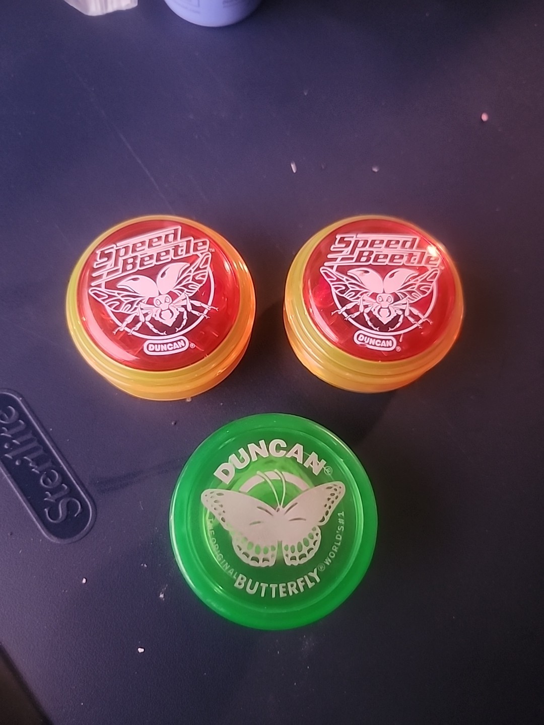 X3 Yo Yo Duncan Speed Beetle & Butterfly