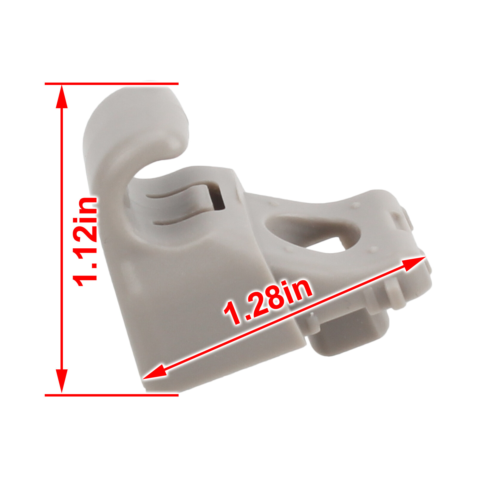 2X Sun Visor Replacement Clips Repair For 2017-2020 Tesla Model 3 Sun Visor Hook