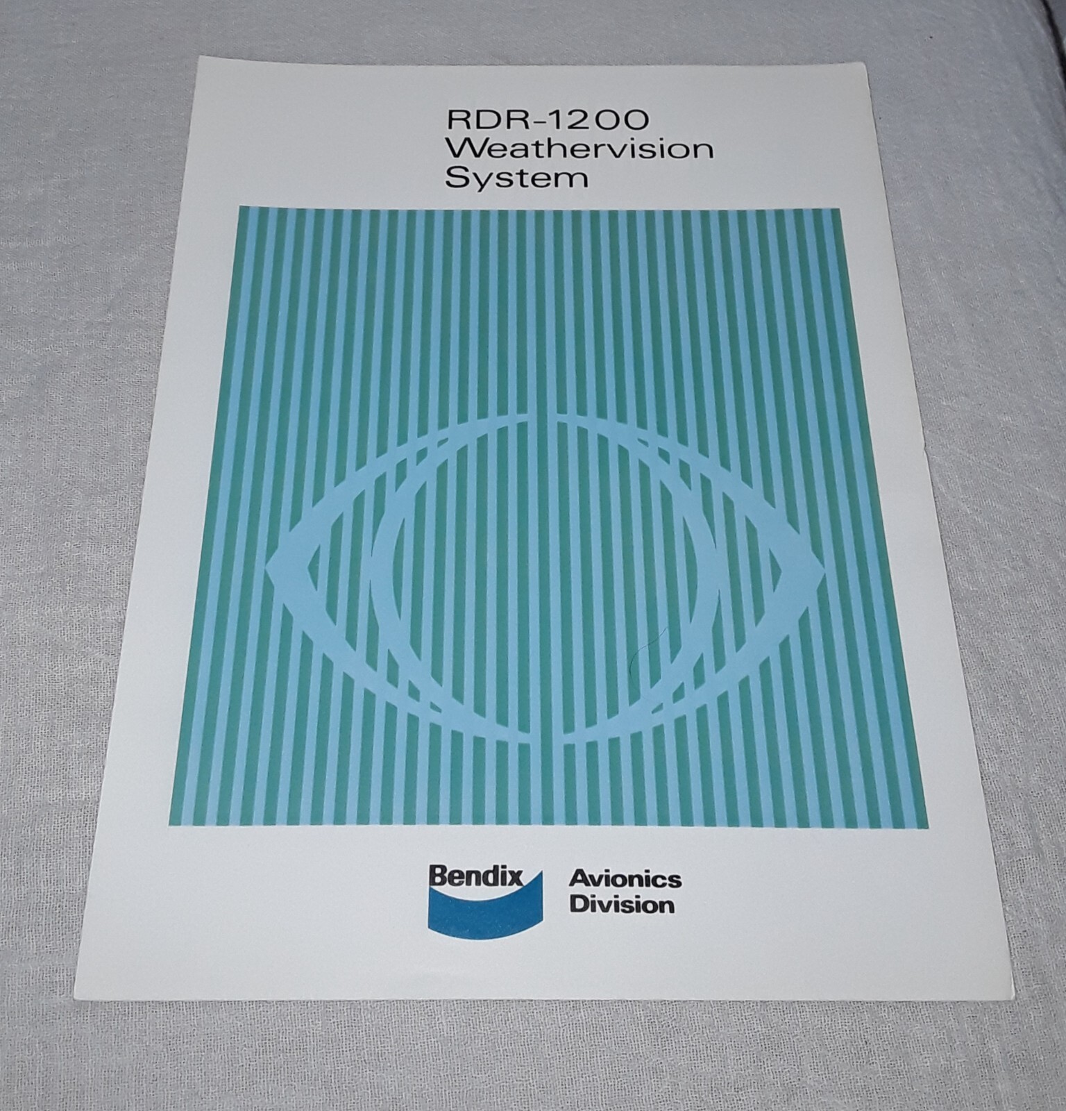 BENDIX RDR 1200 WEATHERVISION SYSTEM SALES BROCHURE