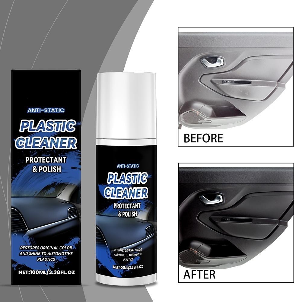 Car interior cleaning, plastic trim protection